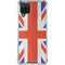 United Kingdom Flag Distressed Galaxy A12 Clear Case