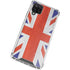 United Kingdom Flag Distressed Galaxy A12 Clear Case