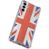 United Kingdom Flag Distressed Galaxy A13 5G Clear Case