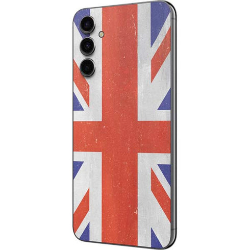 United Kingdom Flag Distressed Galaxy A14 5G Skin