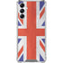 United Kingdom Flag Distressed Galaxy A15 5G Clear Case