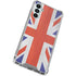 United Kingdom Flag Distressed Galaxy A15 5G Clear Case