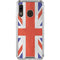 United Kingdom Flag Distressed Galaxy A30 Clear Case