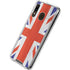 United Kingdom Flag Distressed Galaxy A30 Clear Case