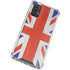 United Kingdom Flag Distressed Galaxy A32 5G Clear Case