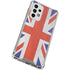 United Kingdom Flag Distressed Galaxy A33 5G Clear Case
