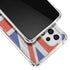 United Kingdom Flag Distressed Galaxy A33 5G Clear Case