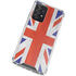 United Kingdom Flag Distressed Galaxy A52 5G Clear Case