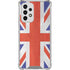 United Kingdom Flag Distressed Galaxy A53 5G Clear Case