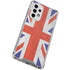 United Kingdom Flag Distressed Galaxy A53 5G Clear Case