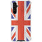 United Kingdom Flag Distressed Galaxy A54 5G Clear Case