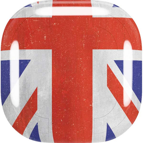 United Kingdom Flag Distressed Galaxy Buds Live Skin