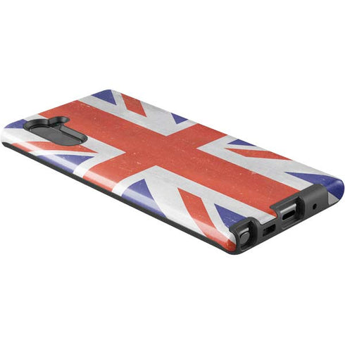 United Kingdom Flag Distressed Galaxy Note 10 Pro Case