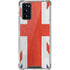 United Kingdom Flag Distressed Galaxy Note20 5G Clear Case