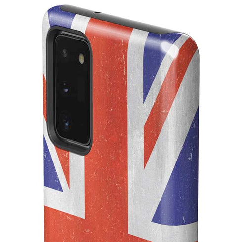 United Kingdom Flag Distressed Galaxy Note20 5G Pro Case