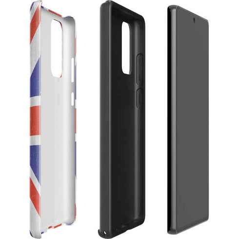 United Kingdom Flag Distressed Galaxy Note20 5G Pro Case