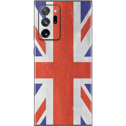 United Kingdom Flag Distressed Galaxy Note20 Ultra 5G Skin