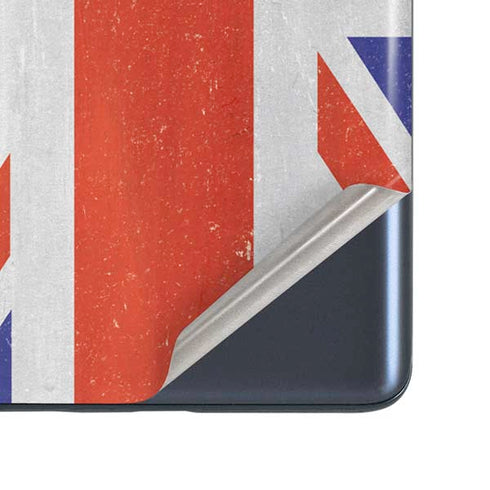 United Kingdom Flag Distressed Galaxy S20 Fan Edition Skin