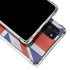 United Kingdom Flag Distressed Galaxy S20 FE Clear Case
