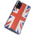 United Kingdom Flag Distressed Galaxy S20 FE Clear Case