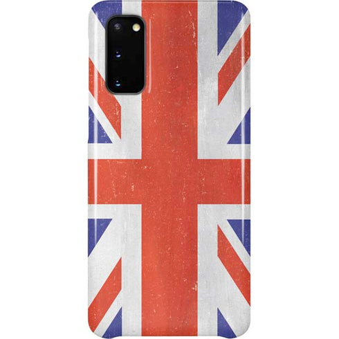 United Kingdom Flag Distressed Galaxy S20 Lite Case
