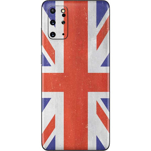 United Kingdom Flag Distressed Galaxy S20 Plus Skin