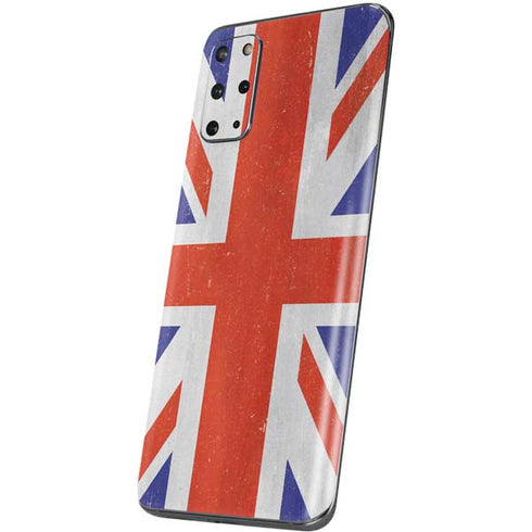 United Kingdom Flag Distressed Galaxy S20 Plus Skin