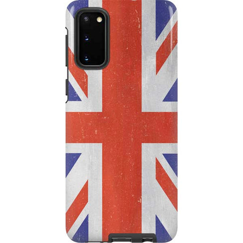 United Kingdom Flag Distressed Galaxy S20 Pro Case