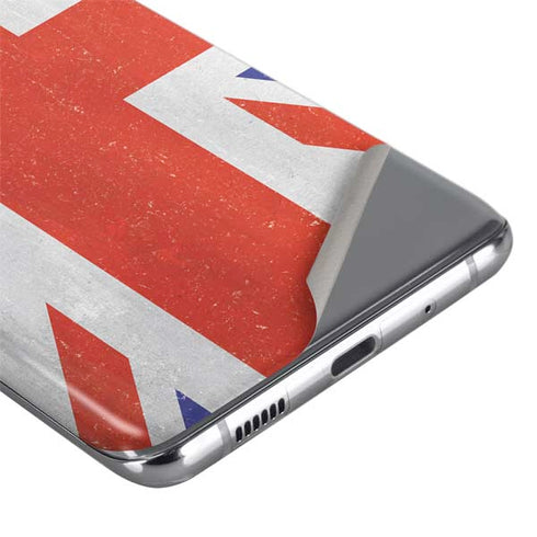United Kingdom Flag Distressed Galaxy S20 Ultra 5G Skin