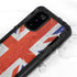 United Kingdom Flag Distressed Galaxy S20 Waterproof Case