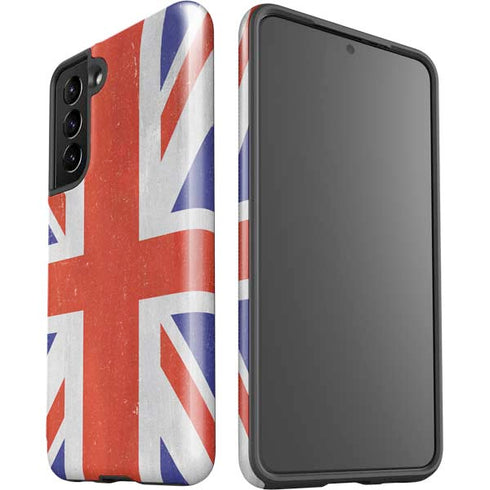 United Kingdom Flag Distressed Galaxy S21 5G Pro Case