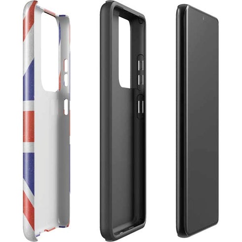 United Kingdom Flag Distressed Galaxy S21 Ultra 5G Pro Case