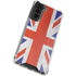 United Kingdom Flag Distressed Galaxy S22 Clear Case