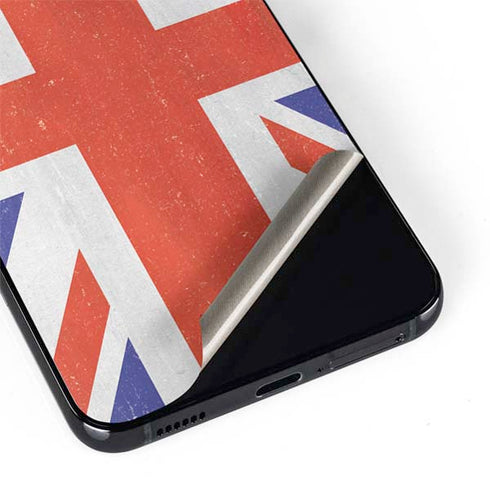 United Kingdom Flag Distressed Galaxy S22 Plus Skin