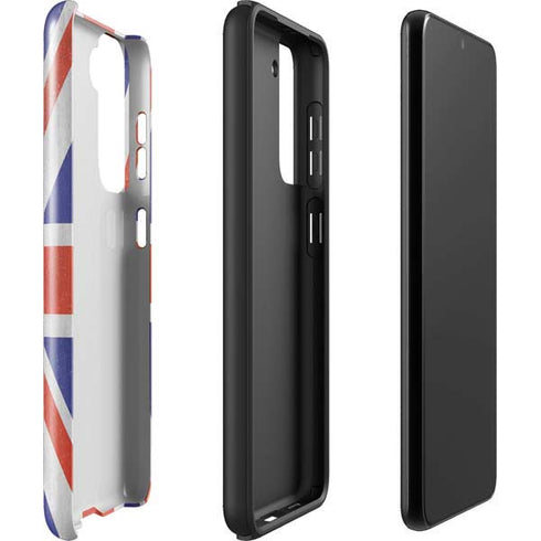 United Kingdom Flag Distressed Galaxy S22 Pro Case