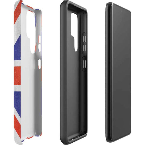 United Kingdom Flag Distressed Galaxy S22 Ultra Pro Case