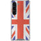 United Kingdom Flag Distressed Galaxy S23 Clear Case