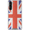 United Kingdom Flag Distressed Galaxy S23 Plus Clear Case