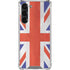 United Kingdom Flag Distressed Galaxy S23 Plus Clear Case