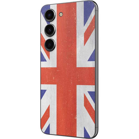 United Kingdom Flag Distressed Galaxy S23 Skin