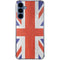United Kingdom Flag Distressed Galaxy S24 Clear Case