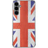 United Kingdom Flag Distressed Galaxy S24 Plus Clear Case