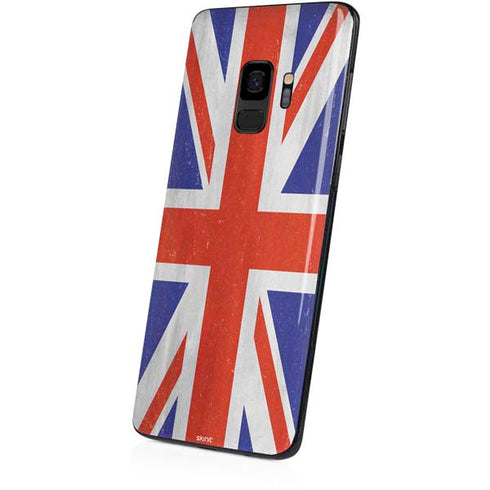 United Kingdom Flag Distressed Galaxy S9 Skin