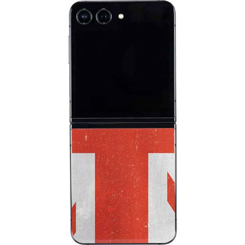 United Kingdom Flag Distressed Galaxy Z Flip5 5G Skin