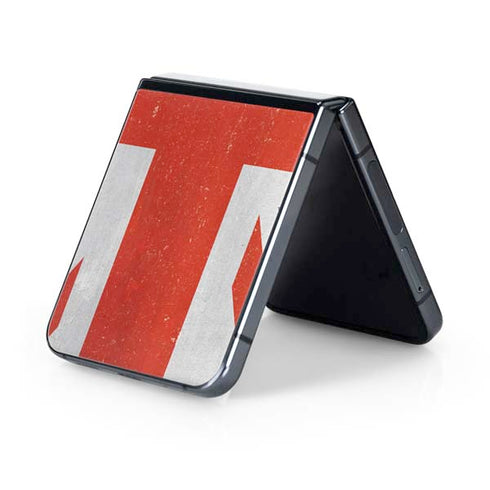 United Kingdom Flag Distressed Galaxy Z Flip5 5G Skin