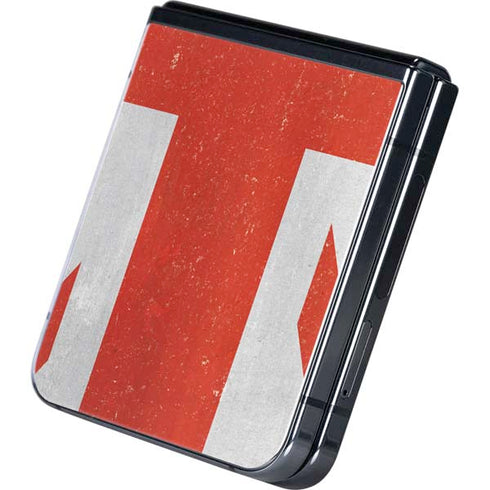 United Kingdom Flag Distressed Galaxy Z Flip5 5G Skin