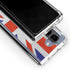 United Kingdom Flag Distressed Galaxy Z Fold5 5G Clear Case