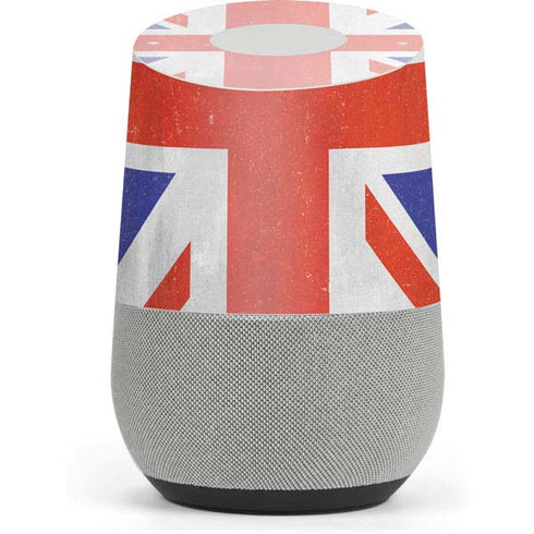 United Kingdom Flag Distressed Google Home Skin
