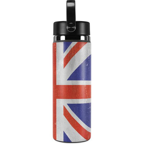 United Kingdom Flag Distressed Hydro Flask 20oz Wide Mouth Skin