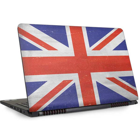 United Kingdom Flag Distressed Dell Inspiron Skin